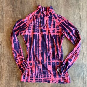 Under Armour Tye Dye Quarter Zip size small